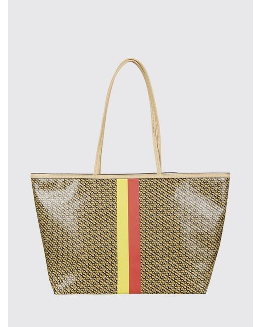 Tory Burch Natural Racer Tote Bag