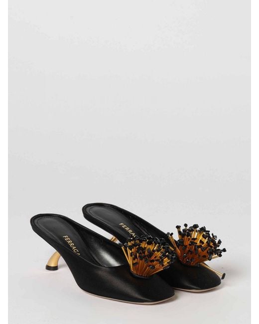 Ferragamo Black Shoes