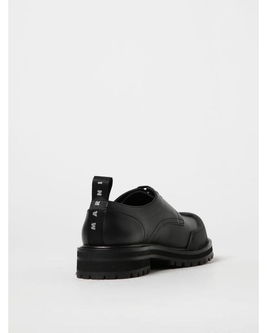 Marni Brogue Shoes in Black for Men Lyst