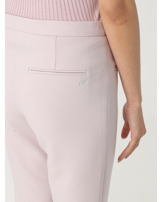 Courreges Pink Flare Trousers