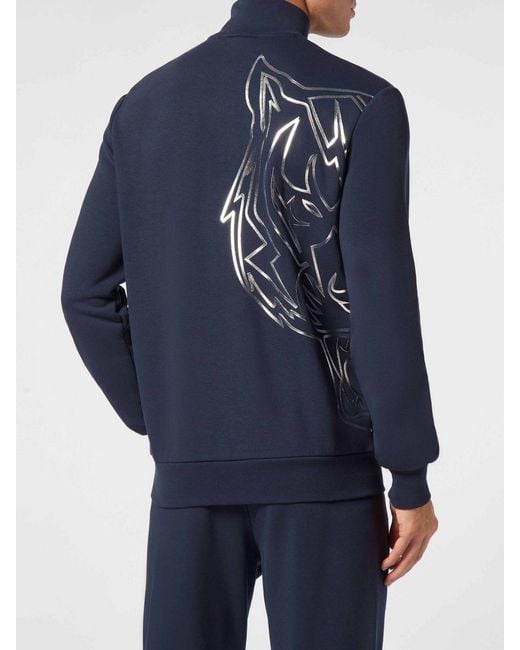 Philipp Plein Blue Jacket for men