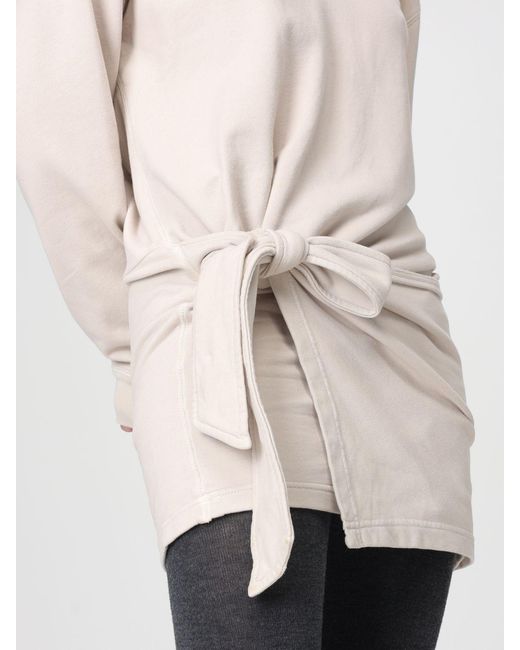Isabel Marant Natural Cotton Wrap Dress