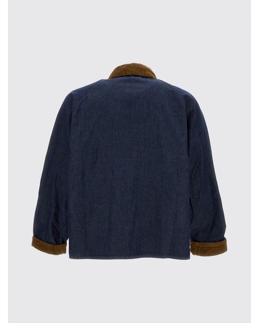 Barbour Blue Casual Transport Denim Jacket for men