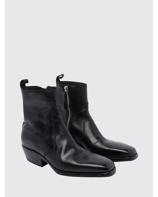 Premiata Black Boot for men