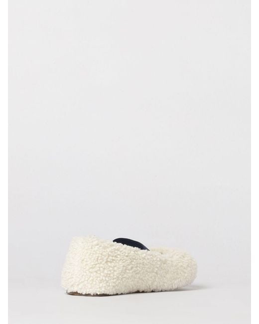 Moon Boot Natural Shearling Ballerina