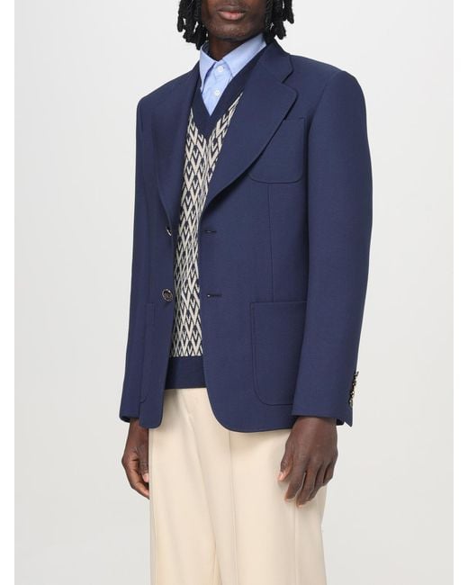 Valentino Blue Blazer for men