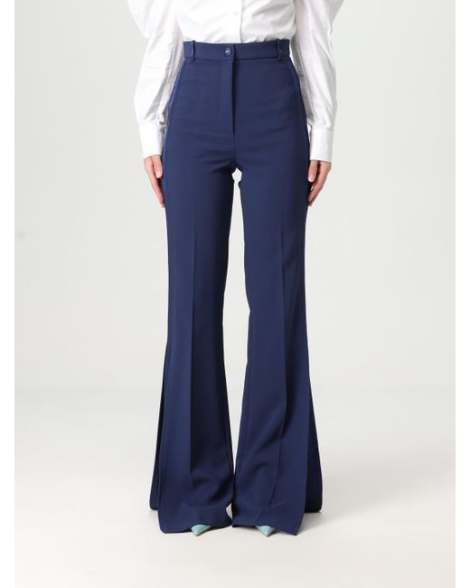 Elisabetta Franchi Blue Hose Damen