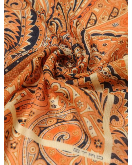 Etro Brown Scarf
