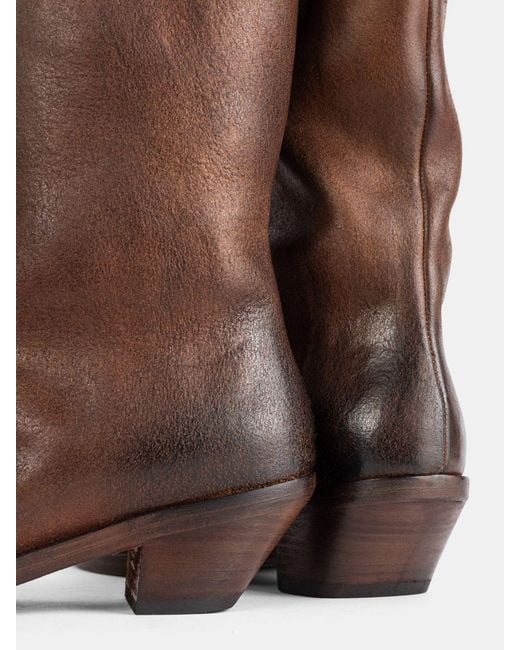 Marsèll Brown Stuzzichello Pointed-Toe Boots