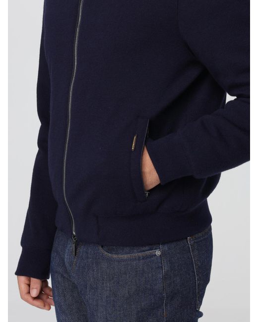 Abrigo Hombre Moorer de hombre de color Blue