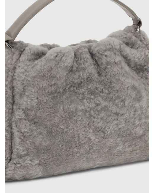 Brunello Cucinelli Gray Shoulder Bag