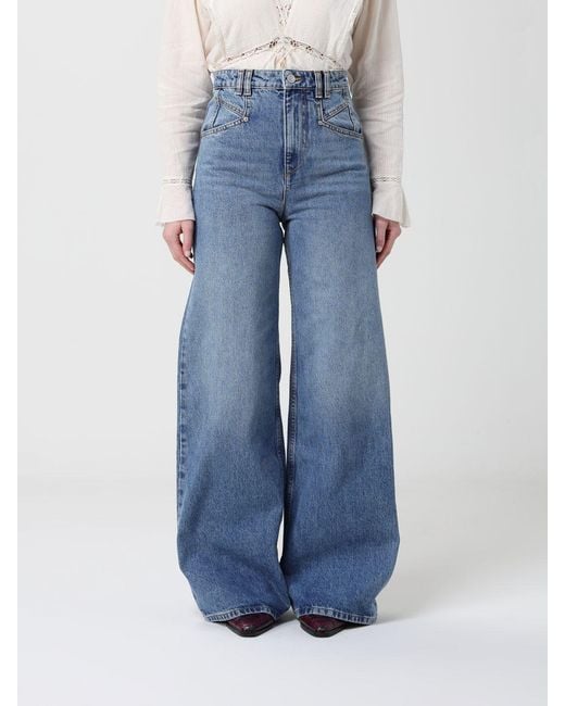 Jeans Lemony De Denim Isabel Marant de color Blue
