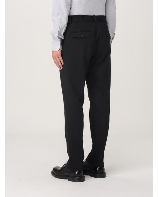 Paolo Pecora Black Pants for men