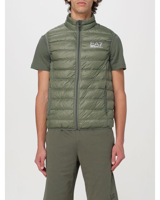 EA7 Green Jacket for men