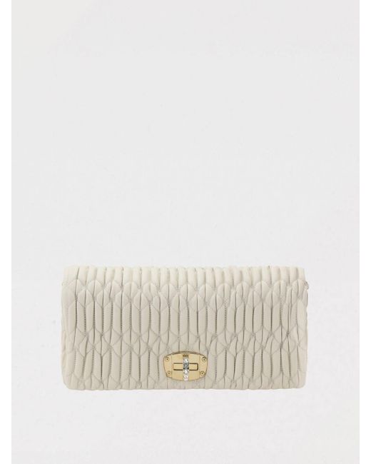 Miu Miu Natural Schultertasche Damen