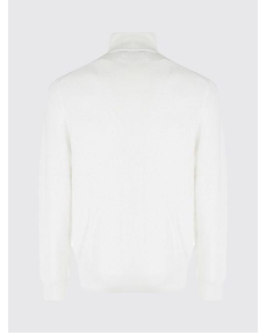 Polo Ralph Lauren White Sweater for men
