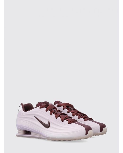 Nike Pink Shox Z Se Rubber Sneakers