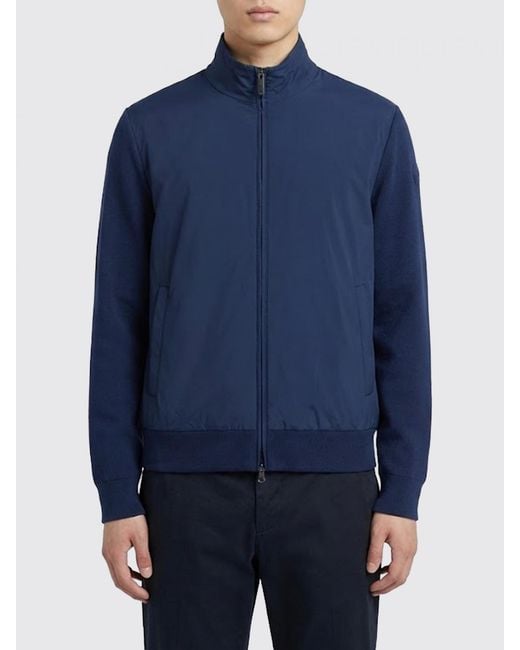 Colmar Blue Nylon Bomber Jacket for men