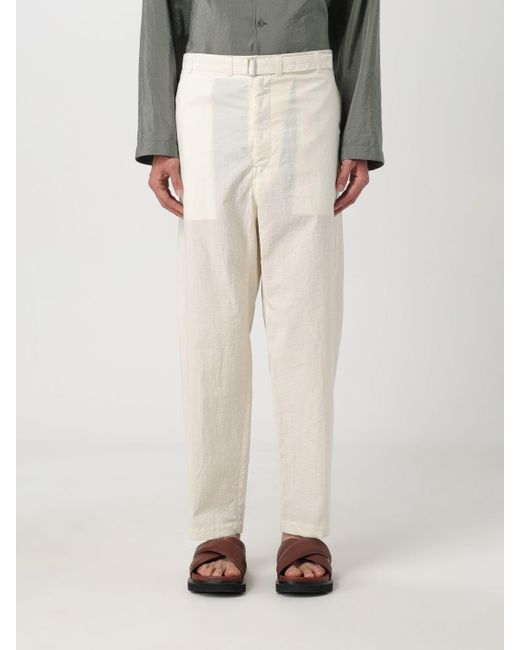 Pantalon Lemaire pour homme en coloris White