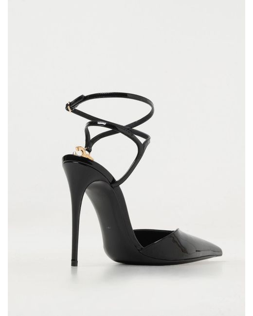Dolce & Gabbana Black Heeled Sandals
