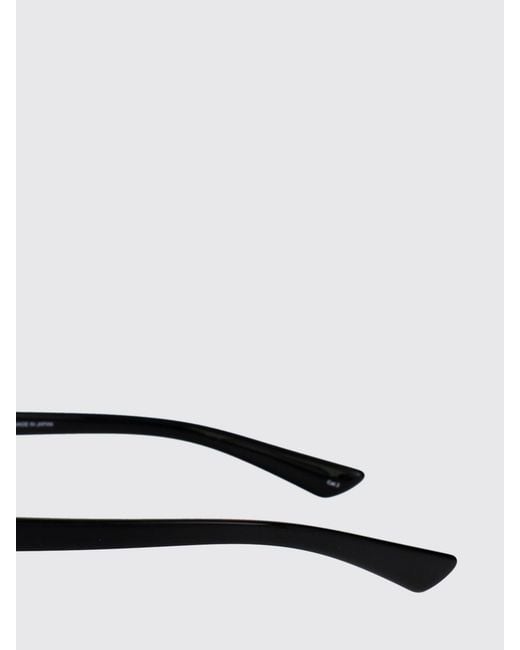 McQueen White Am0534S Acetate Sunglasses for men