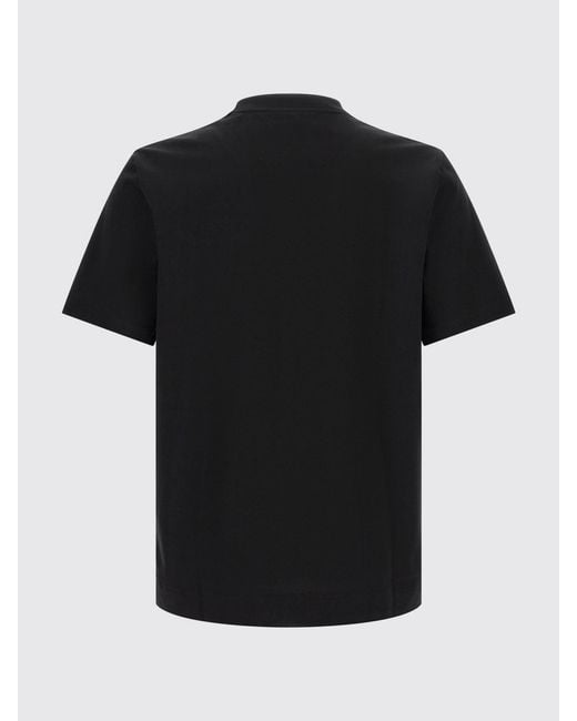 Boss Black Graphic Print Cotton T-Shirt for men