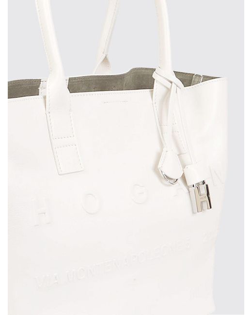 Borsa Script di Hogan in White
