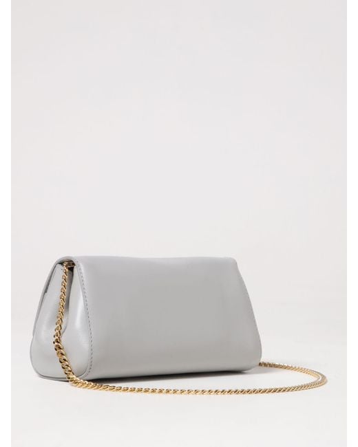 Orciani White Clutch Damen