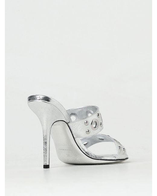 DSquared² White Heeled Sandals