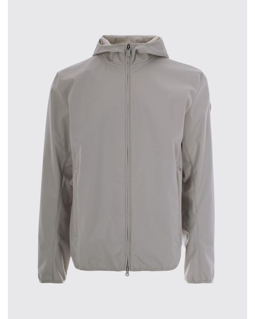 Colmar Gray Softshell Polyester Hooded Jacket for men