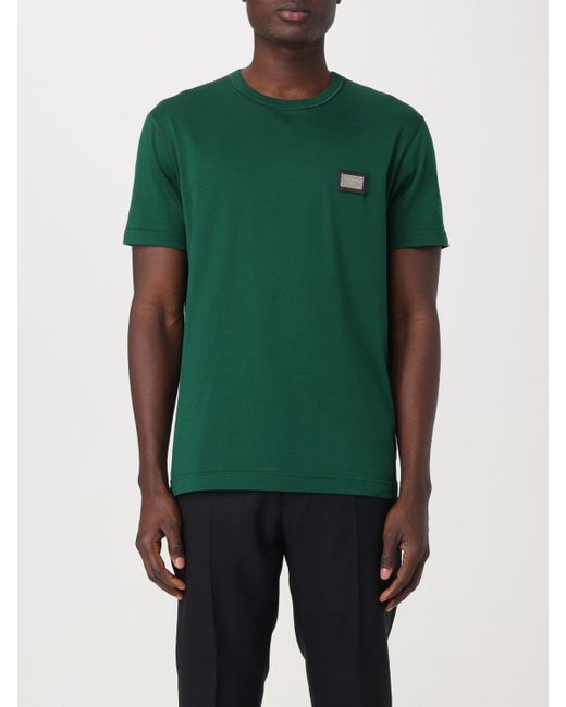 Dolce & Gabbana Green T-shirt for men