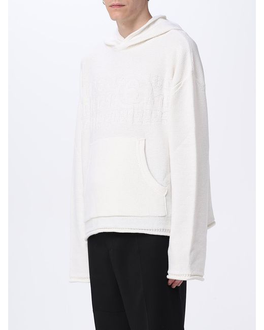 MM6 by Maison Margiela White Sweatshirt for men