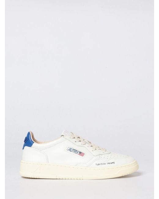 Autry Natural Medalist Low Floating Dreams Leather Sneakers for men