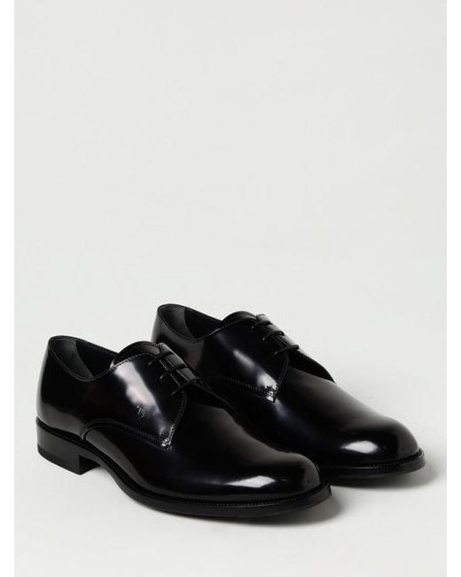 Tod's Black Brogue Shoes for men