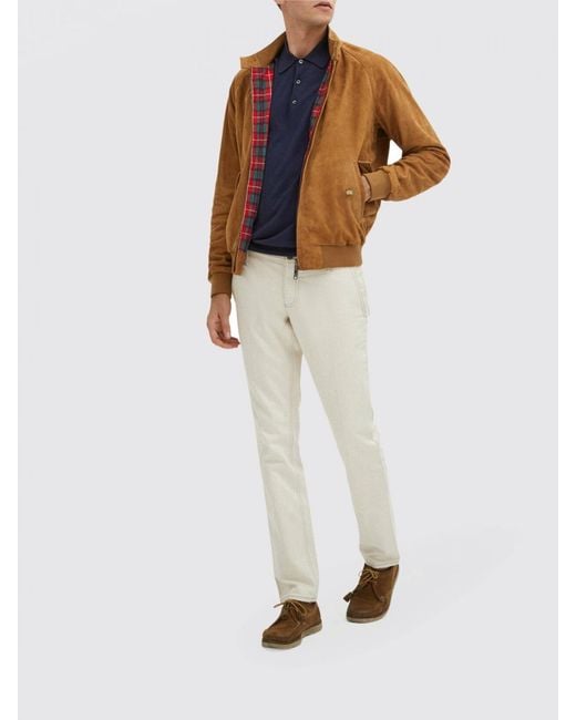 Baracuta Natural Suede Jacket for men
