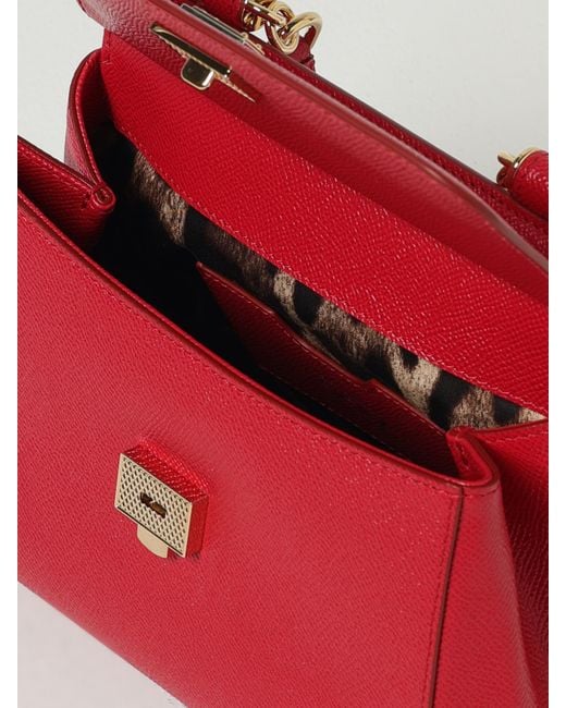 Dolce & Gabbana Red Handtasche Damen