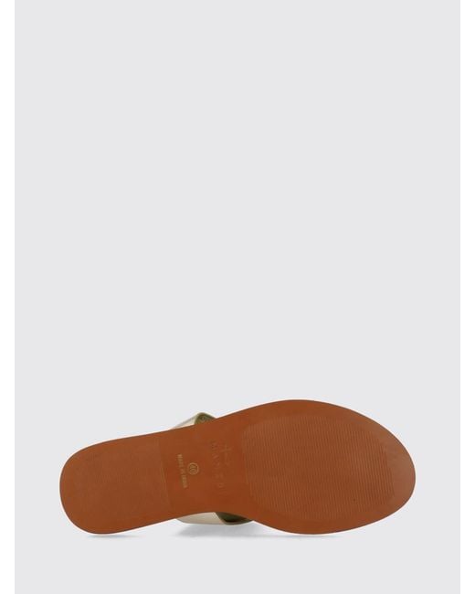 Manebí White Flat Shoes