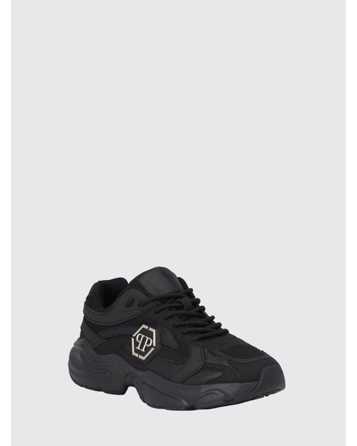 Philipp Plein Black Sneakers for men