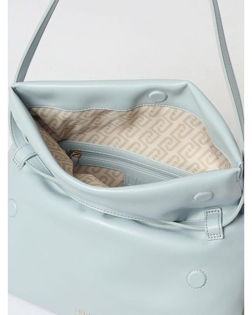 Liu Jo Gray Faux Leather Bag