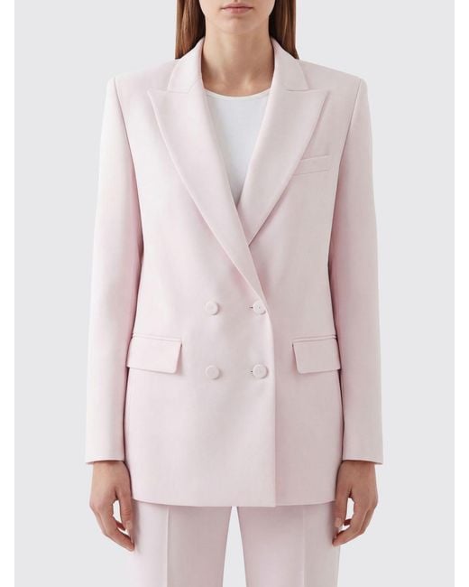 FEDERICA TOSI Pink Double Breasted Blazer