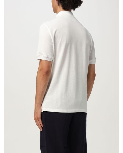 Brunello Cucinelli Polo Herren in White für Herren