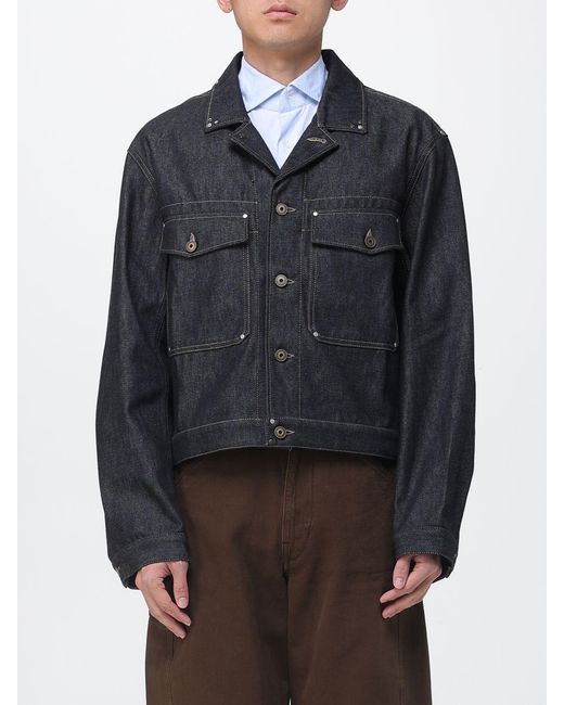 Lemaire Blue Denim Jacket for men