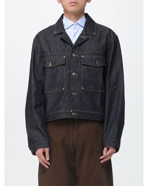 Lemaire Blue Denim Jacket for men
