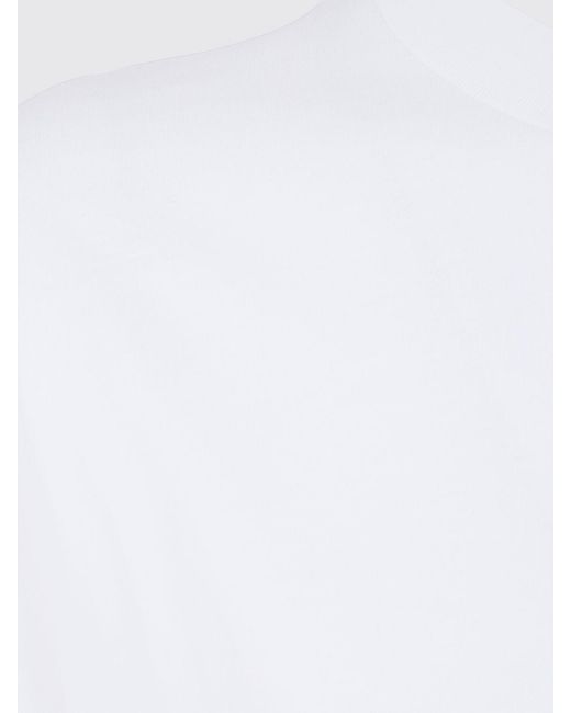 Filippa K White Cotton T-Shirts