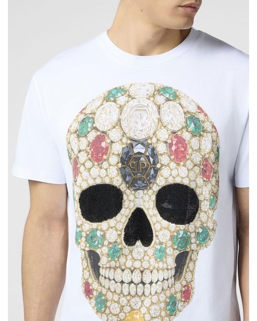 Philipp Plein White T-Shirt for men