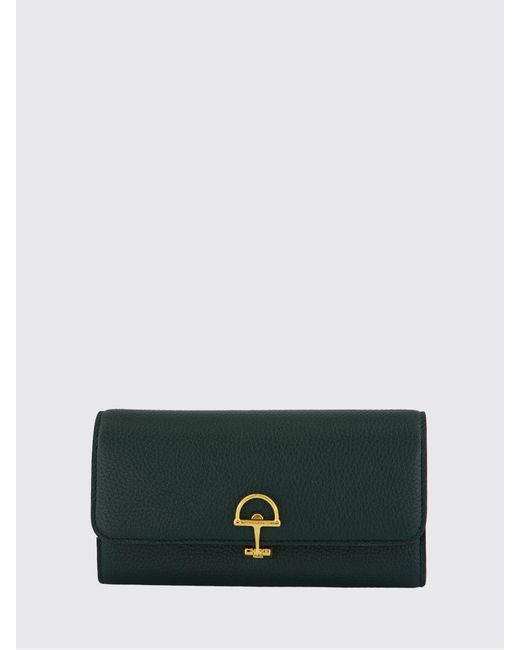 Gucci Green Softbit Hammered Leather Wallet