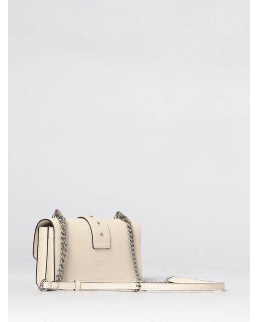 Pinko Natural Love One Mini Leather Bag