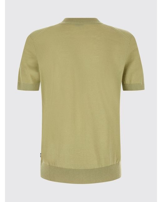 Boss Green Short-Sleeved Crew-Neck Jumper for men