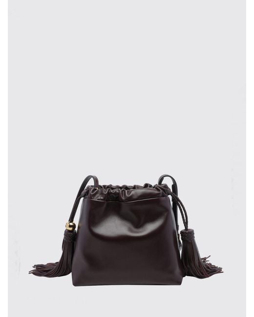Etro Red Kalispera Mini Bucket Bag