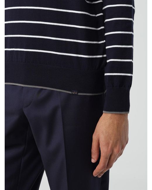 Paul & Shark Blue Sweater for men